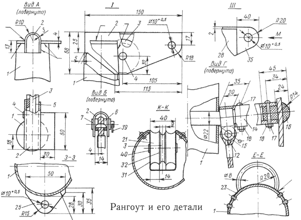 Рангоут и его детали.